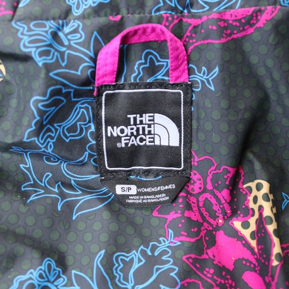 The North Face Goose Down Jacket Womens Small Pink Winter Snow Ski Parka Ladies - Picture 14 of 16